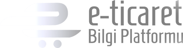Brand logo with stylized blue-gray letters and a rounded blue shape to the left
